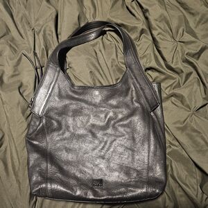 Kooba Black Leather Tote Bag